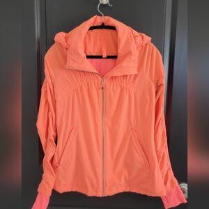 Lululemon Windbreaker - Orange - Size 8